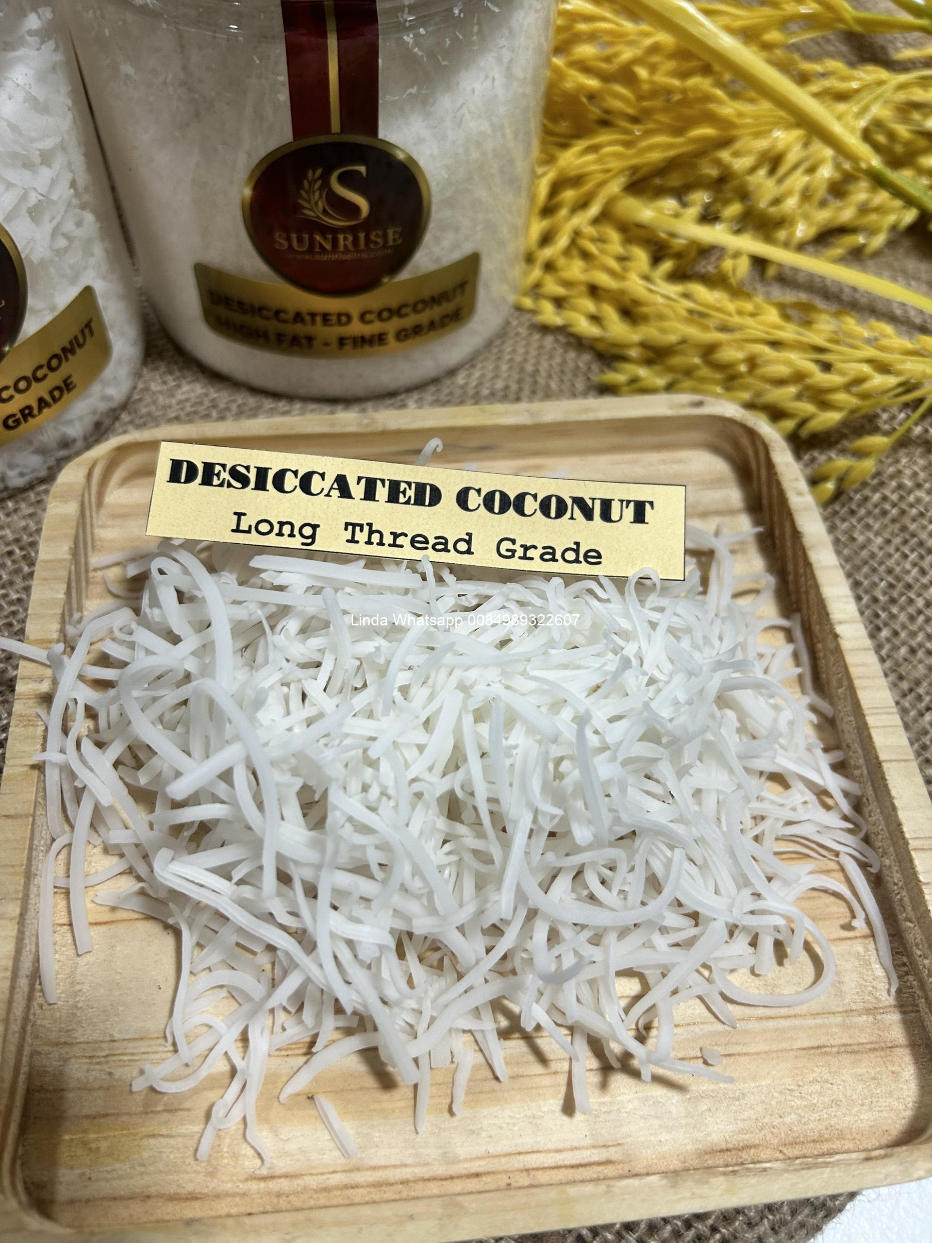 Desiccated Coconut Thread Grade Desiccated Coconut Thread Grade