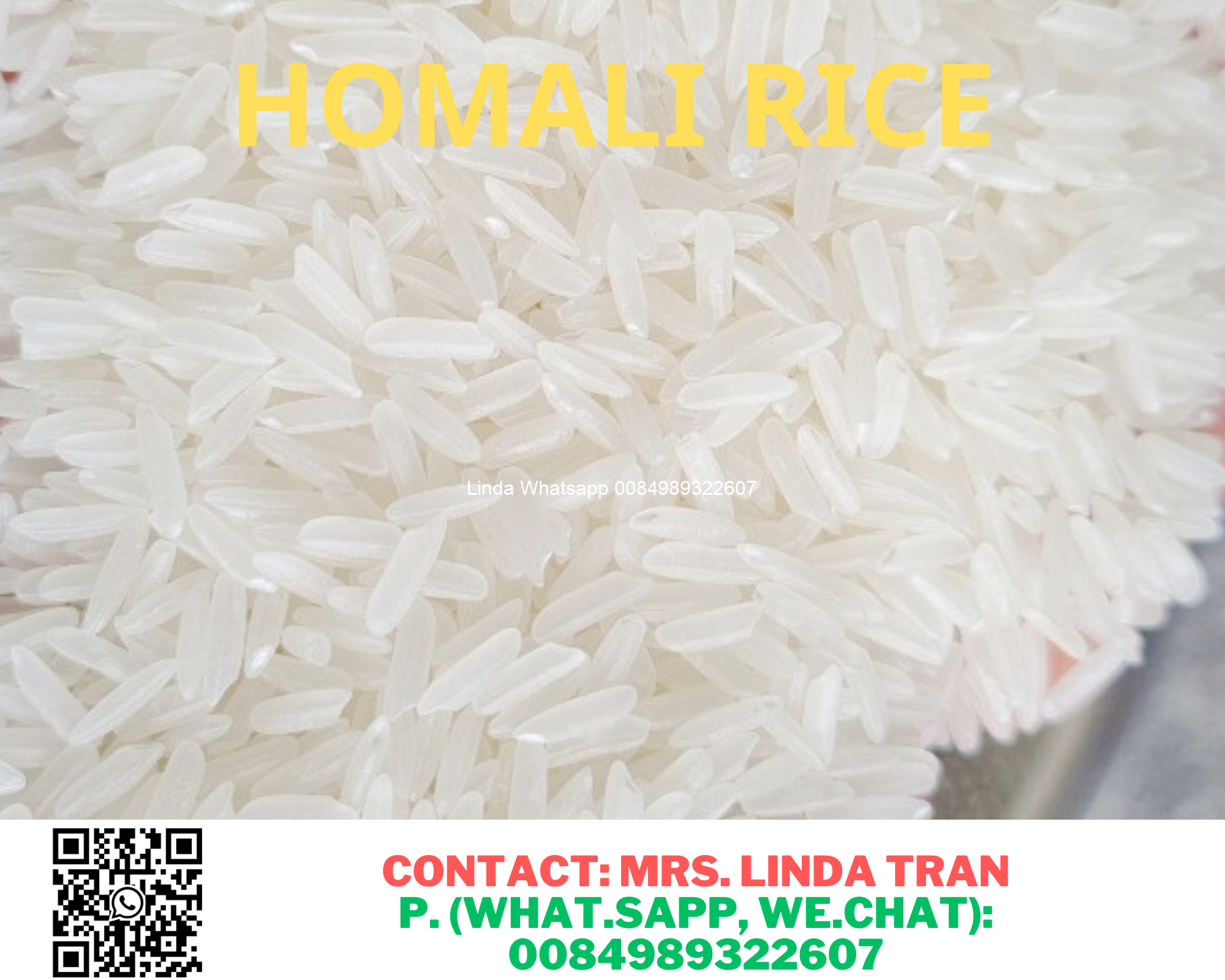 Homali Jasmine Rice Export To USA - Sunrise INS LTD