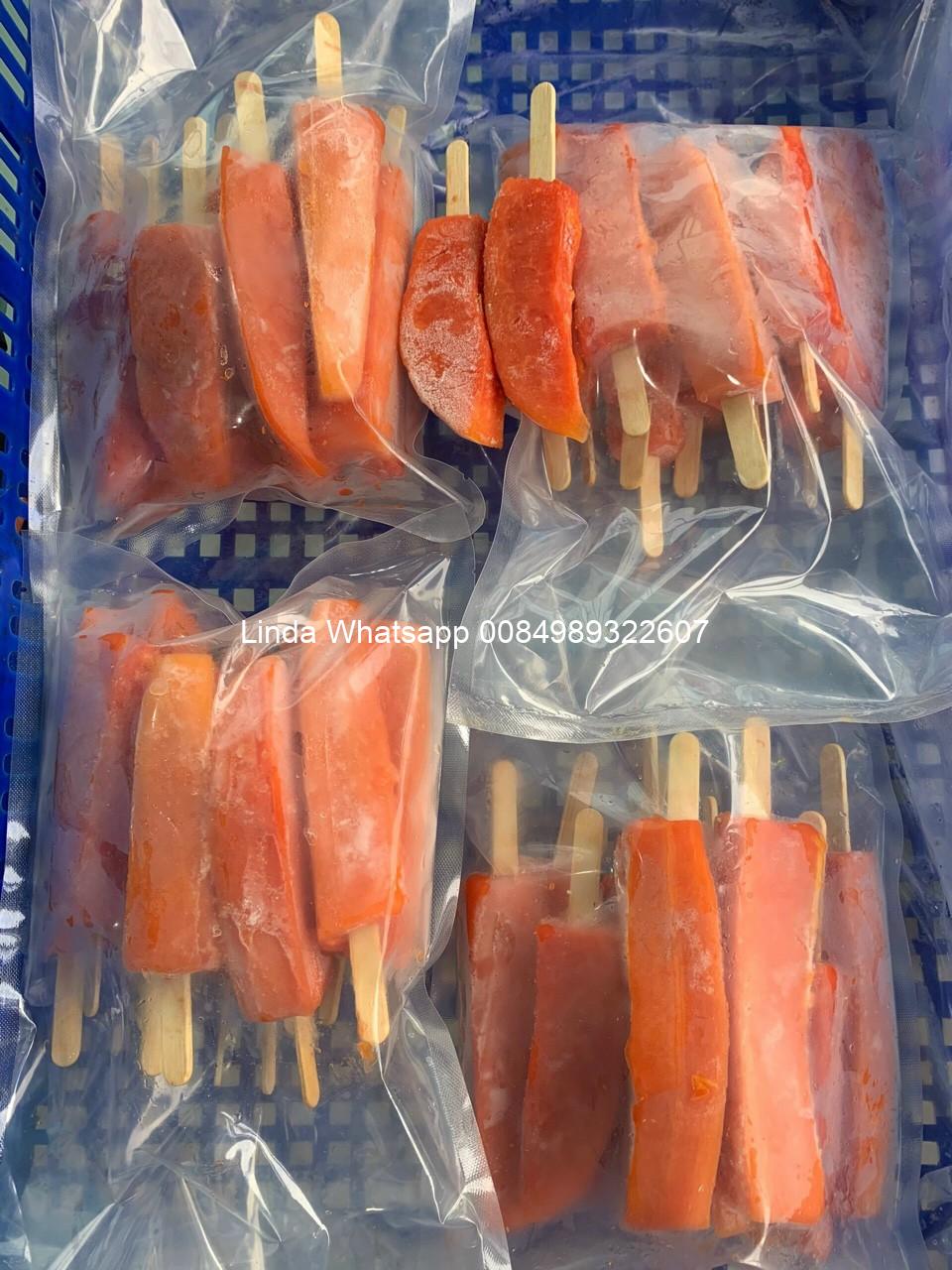 Frozen Papaya ice cream Frozen Papaya ice cream