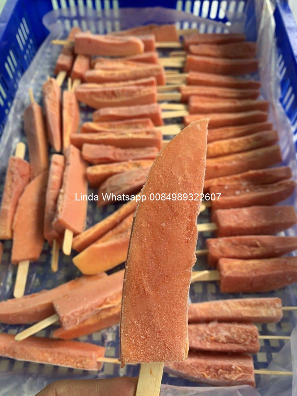 Frozen Papaya ice cream Frozen Papaya ice cream